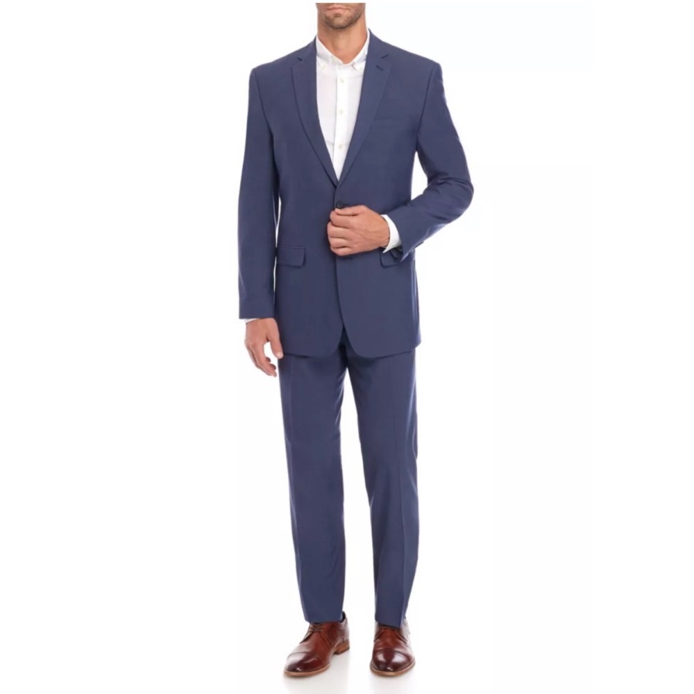 Marc by Andrew Marc Classic Slim Fit Suit